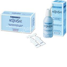 Acquasal soluzione isotonica irrigazione nasale acqua termale 20 flaconcini monodose 5 ml