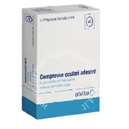 Alvita compressa oculare adesiva 5 pezzi