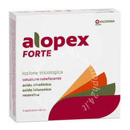 Alopex forte lozione rubefacente 2 roll on 20 ml