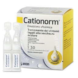 Cationorm gocce 30 fiale monodose da 0,4 ml