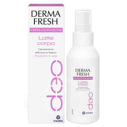 Dermafresh ipersudorazione latte corpo deodorante 100 ml