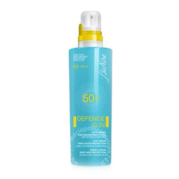 Defence sun bionike latte spray spf 50+ protezione molto alta 200 ml