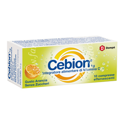 Cebion effervescente vit c senza zucchero 10 compresse