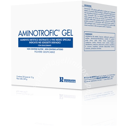 Aminotrofic gel alimento dietetico a fini medici speciali 20 bustine 12 g