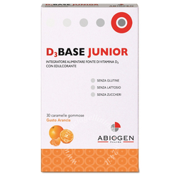 D3base junior 30 caramelle gommose arancia