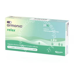 Armonia relax 1 mg a base di melatonina 24 compresse