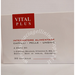 Caps vital plus integratore alimentare 30 capsule