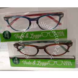 Occhiale da lettura+3,00 premontato vedo & leggo blu 