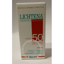Lichtena dermosolari stick spf 50+ 8 g