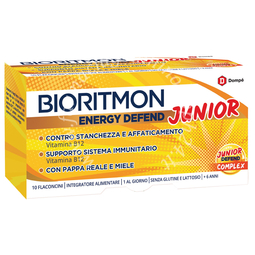 Bioritmon energy defend junior 10 flaconcini 10 ml