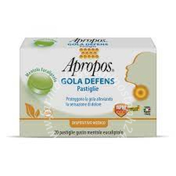 Apropos gola defens pro 20 pastiglie miele limone