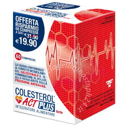 Colesterol act plus forte 60 compresse