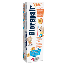 Biorepair oral care kids 0-6 anni denti da latte dentifricio con estratto di pesca 50 ml