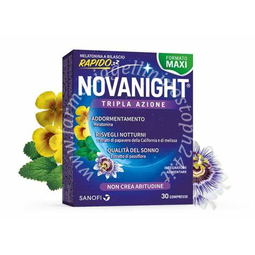 Novanight 30 compresse rilascio radido promo