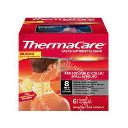 Fasce autoriscaldanti a calore terapeutico thermacare collo/spalla/polso 6 pezzi