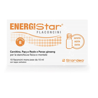 Energistar 10 flaconcini monodose 10 ml
