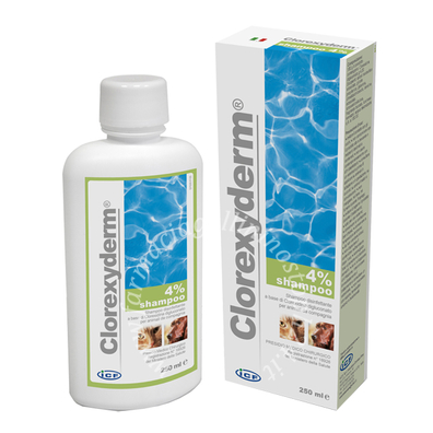 Clorexyderm shampoo 4% 250 ml
