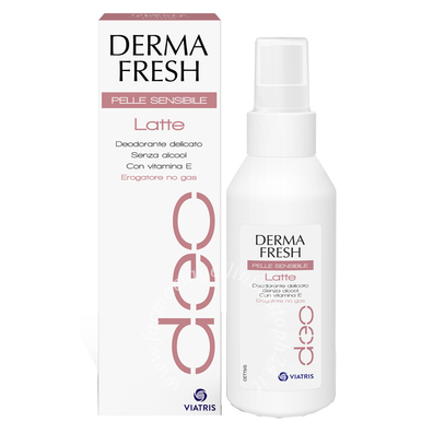 Dermafresh pelle sensibile latte deodorante delicato 100 ml