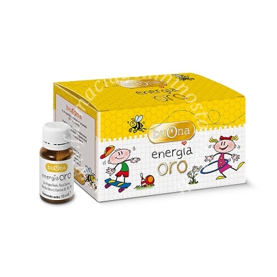 Buona energia oro 10 flaconcini da 10 ml