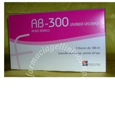 Ab 300 lavanda vaginale 5 flaconi 140 ml