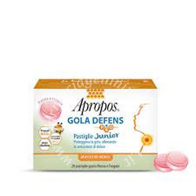 Apropos gola defens pro 20 pastiglie junior panna fragola