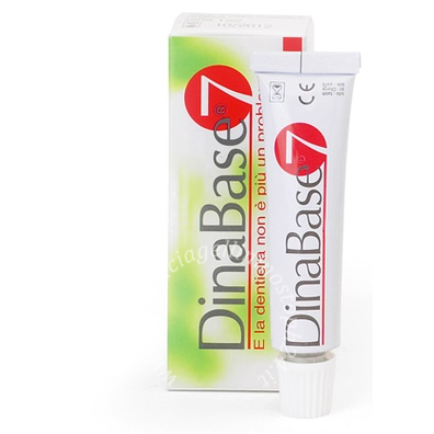 Dinabase 7 ribas adesivo dentiere