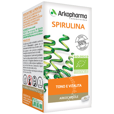 Arko capsule spirulina bio45 capsule