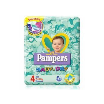 Pampers Baby Dry Downcount Max