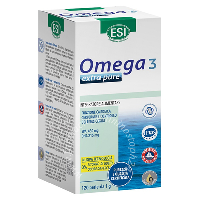 Esi omega 3 extra pure 120 perle