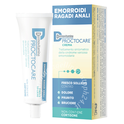 Dermovitamina proctocare crema emorroidi ragadi anali 30 ml con cannula