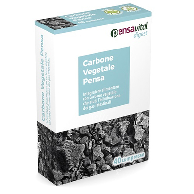 Carbone vegetale pensa 40 compresse
