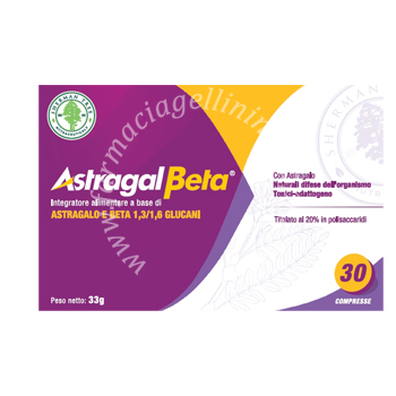 Astragal beta 500+300 mg 30 compresse