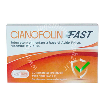 Cianofolin fast 30 compresse sublinguale