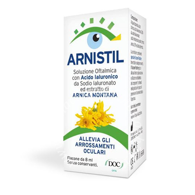 Arnistil soluzione oftalmica acido ialuronico 0,2% + estratto di arnica montana 0,1% flacone 8 ml