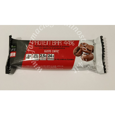 Protein bar 44% caffe' 55 g