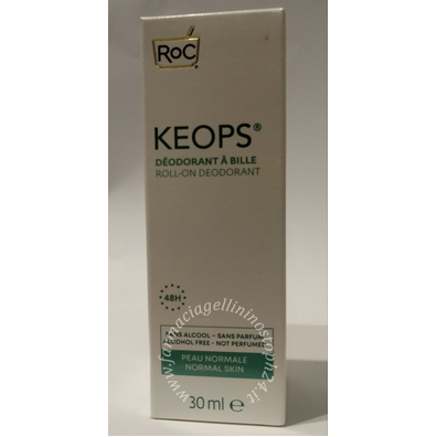 Roc keops deodorante roll-on 48h 30 ml