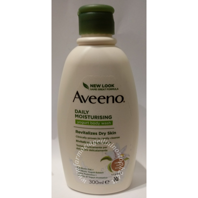 Aveeno bagno doccia vaniglia&avena 300 ml