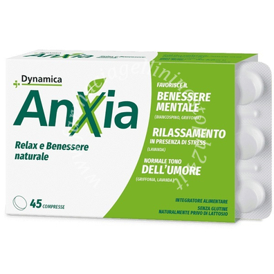 Dynamica anxia relax e benessere naturale 45 compresse