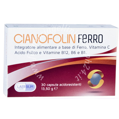 Cianofolin ferro 30 capsule