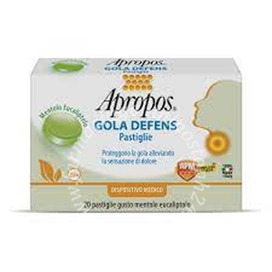 Apropos gola defens pro 20 pastiglie mentolo eucalipto
