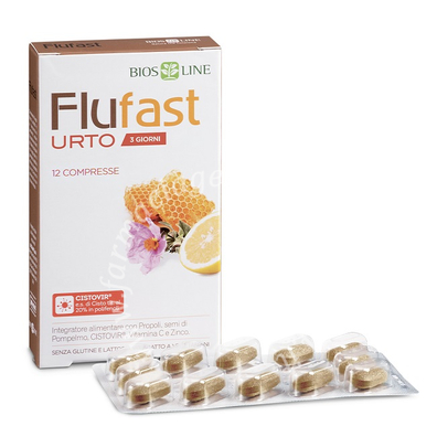 Apix propoli flufast urto 3 giorni 12 compresse biosline