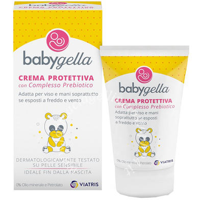 Babygella prebiotic crema protettiva viso e mani 50 ml