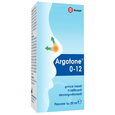 Argotone 0-12 gocce nasali 20 ml