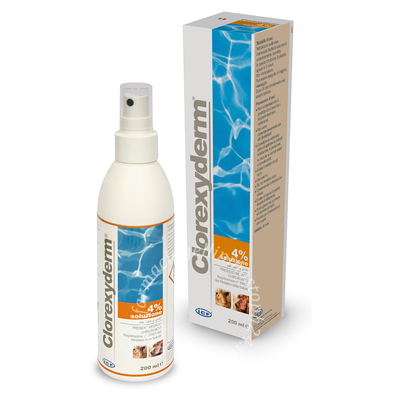 Clorexyderm soluzione 4% 200 ml