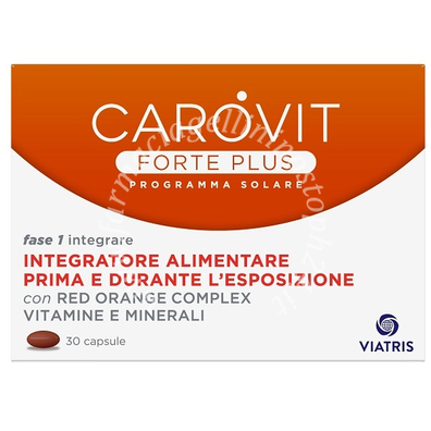 Carovit forte plus programma solare 30 capsule bl