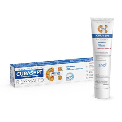 Curasept biosmalto dentifricio junior 75 ml
