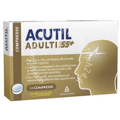 Acutil adulti 55+ 24 compresse it