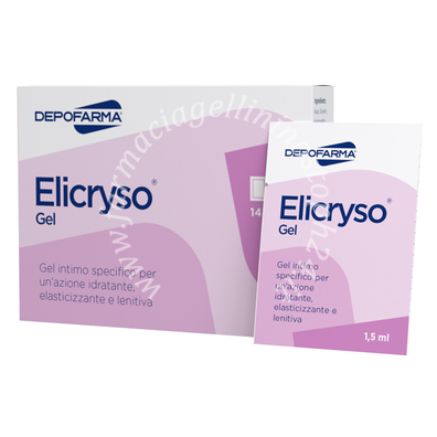 Elicryso gel intimo idratante elasticizzante e lenitivo 14 bustine da 1,5 ml