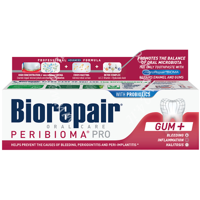 Biorepair oral care peribioma pro collutorio gengive mousse 200 ml