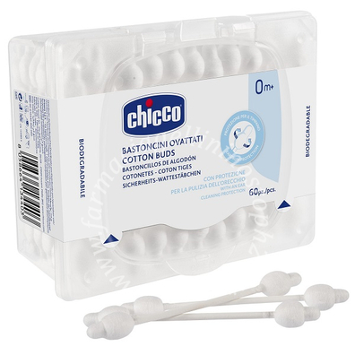 Chicco bastoncini cotonati 60 pezzi